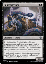 Soulcoil Viper (LCI-120) - The Lost Caverns of Ixalan Foil