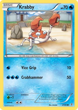 Krabby 021  Generations - Common
