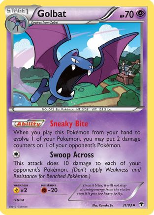 Golbat 031/83  Generations - Uncommon