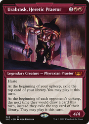 Urabrask, Heretic Praetor (SNC-346) - Streets of New Capenna: (Showcase)