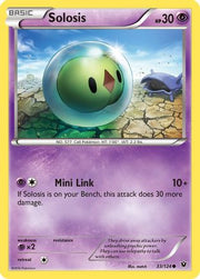 Solosis 033/124  - Reverse Holofoil XY  Fates Collide - Common