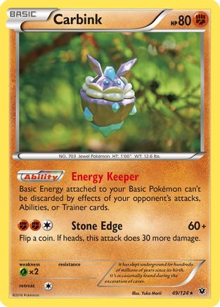 Carbink (49) 049/124  XY  Fates Collide - Rare