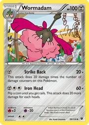 Wormadam (59) 059  - Reverse Holofoil XY  Fates Collide - Uncommon