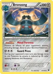 Bronzong 061  XY  Fates Collide - Rare