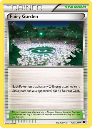 Fairy Garden 100/124  XY  Fates Collide - Uncommon