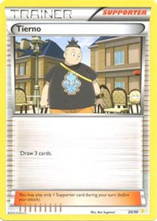 Tierno (20 020  XY Trainer Kit Pikachu Libre & Suicune - Common