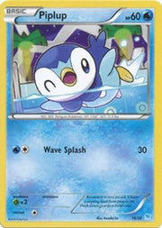 Piplup 016  XY Trainer Kit Pikachu Libre & Suicune - Common