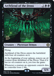 Archfiend of the Dross (PRE-82S) - Phyrexia: All Will Be One Promos Foil