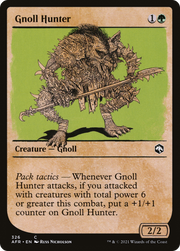 Gnoll Hunter (AFR-326) - Adventures in the Forgotten Realms: (Showcase) Foil