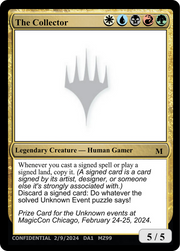 The Collector (UNK-MZ99) - Unknown Event