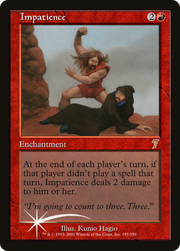 Impatience (7ED-197★) - Seventh Edition Foil