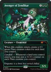 Avenger of Zendikar (SLD-1900) - Secret Lair Drop (Borderless) Foil