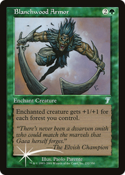 Blanchwood Armor (7ED-232★) - Seventh Edition Foil