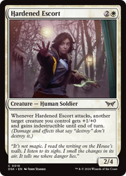 Hardened Escort (DSK-016) - Duskmourn: House of Horror Foil