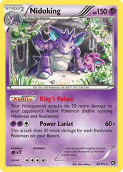 Nidoking 045/114  - Reverse Holofoil XY  Steam Siege - Rare