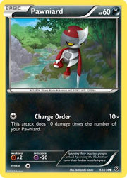 Pawniard 063/114  - Reverse Holofoil XY  Steam Siege - Common