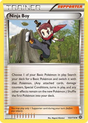 Ninja Boy 103/114  XY  Steam Siege - Uncommon
