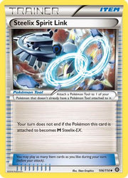 Steelix Spirit Link 106/114  - Reverse Holofoil XY  Steam Siege - Uncommon
