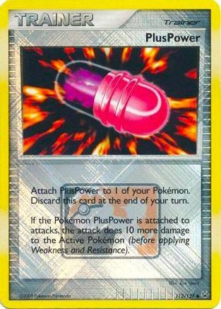 PlusPower 112/127  - Reverse Holofoil League & Championship Cards - Promo