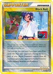 Black Belt 085/102  - Reverse Holofoil League & Championship Cards - Promo
