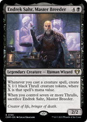 Endrek Sahr, Master Breeder (CMM-155) - Commander Masters
