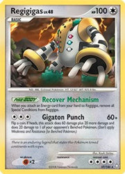 Regigigas 037/146  - Holofoil Deck Exclusives - Holo Rare