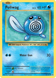 Poliwag 023/108  - Reverse Holofoil XY  Evolutions - Common