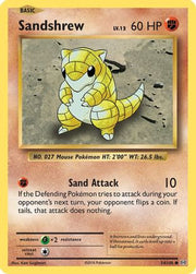 Sandshrew 054/108  XY  Evolutions - Common
