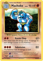 Machoke 058/108  XY  Evolutions - Uncommon