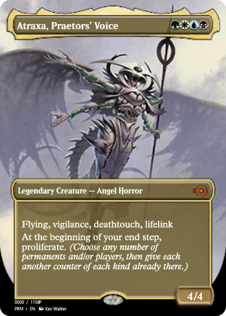Atraxa, Praetors' Voice (PRM-82874) - Magic Online Promos
