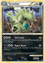 Tyranitar 026/095  - Holofoil Deck Exclusives - Holo Rare