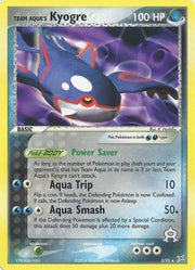 Team Aqua's Kyogre 003/095  Deck Exclusives - Rare