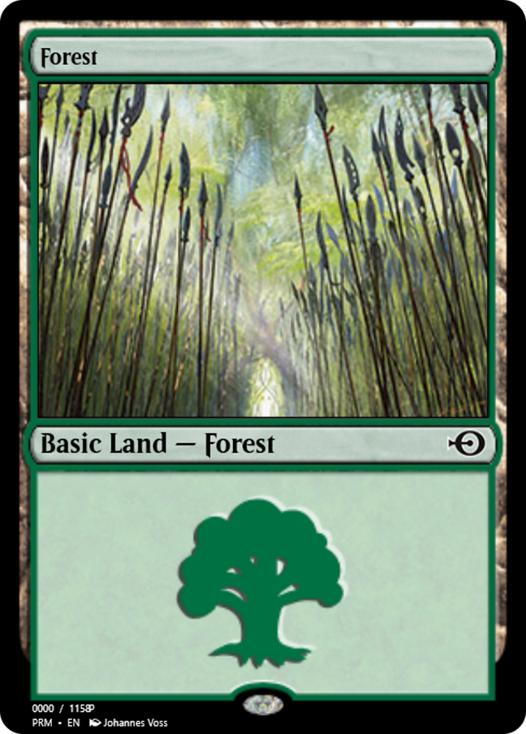 Forest (PRM-81874) - Magic Online Promos