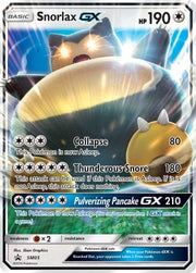 Snorlax GX SM05  - Holofoil SM Promos - Promo