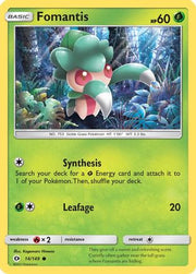 Fomantis 014/149  - Reverse Holofoil SM Base Set - Common