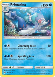 Primarina 041/149  SM Base Set - Rare