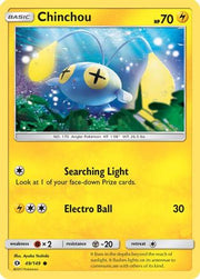 Chinchou 049/149  SM Base Set - Common