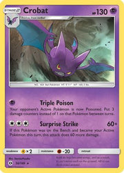 Crobat 056/149  - Holofoil SM Base Set - Holo Rare