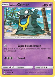 Alolan Grimer 057/149  - Reverse Holofoil SM Base Set - Common