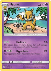 Hypno 060/149  - Reverse Holofoil SM Base Set - Uncommon