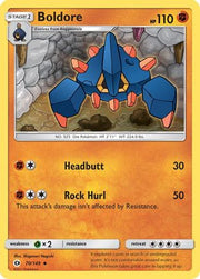 Boldore 070/149  - Reverse Holofoil SM Base Set - Uncommon