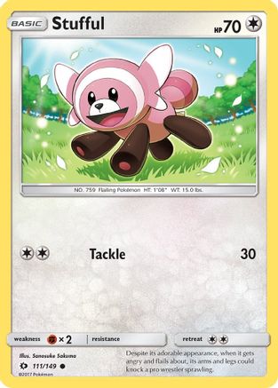 Stufful 111/149  SM Base Set - Common