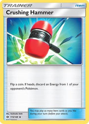 Crushing Hammer 115/149  SM Base Set - Uncommon