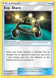 Exp. Share 118/149  - Reverse Holofoil SM Base Set - Uncommon