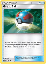 Great Ball 119/149  SM Base Set - Uncommon
