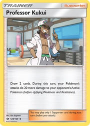 Professor Kukui 128/149  - Reverse Holofoil SM Base Set - Uncommon