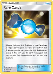Rare Candy 129/149  SM Base Set - Uncommon