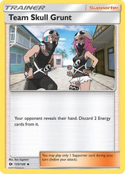 Team Skull Grunt 133/149  - Reverse Holofoil SM Base Set - Uncommon
