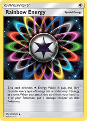 Rainbow Energy 137/149  - Reverse Holofoil SM Base Set - Uncommon