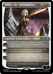 Nahiri, the Lithomancer (CMM-467) - Commander Masters Etched Foil